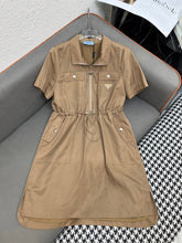 DRESS KHAKI WITH DRAWSTRING WAIST